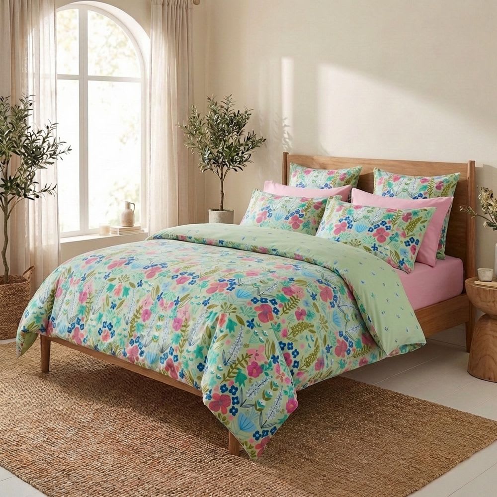 Parure de lit percale - motifs