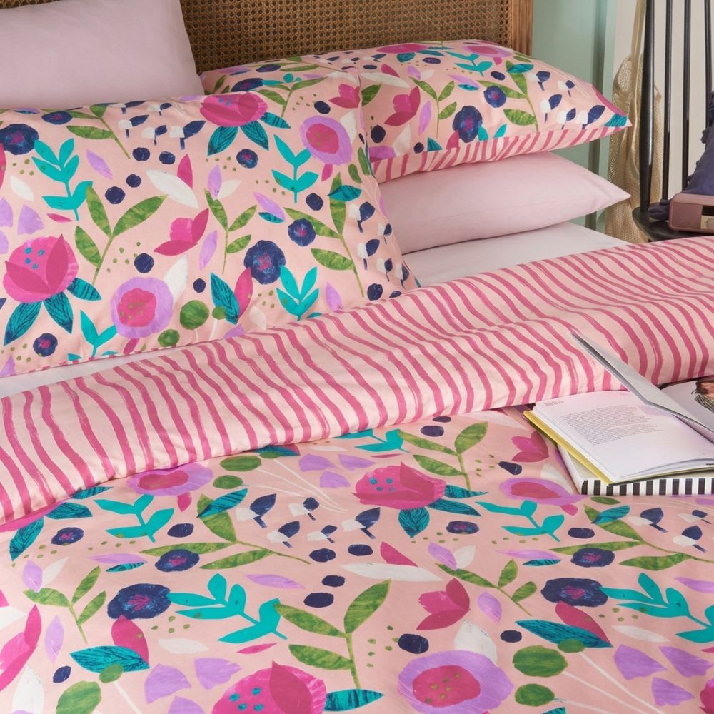 Parure de lit percale de coton à motifs 220x240 cm — vue 3