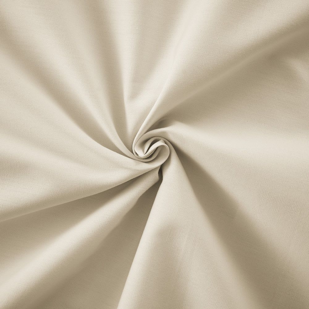 Taie de traversin percale de coton uni 43x185 cm - Maisons du Monde
