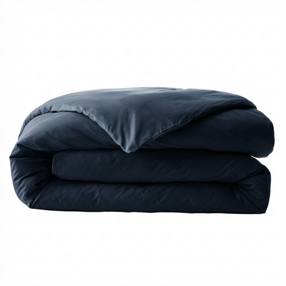 Housse de couette percale de coton uni 220x240 cm — vue 3