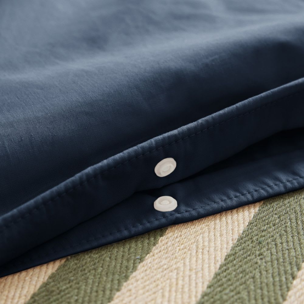 Housse de couette percale de coton uni 220x240 cm — vue 4