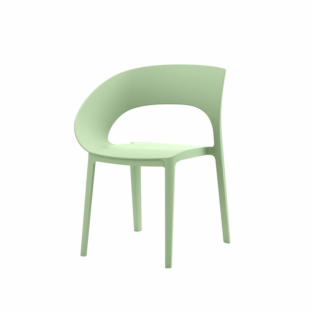 Lot 2 chaise de salle - vert