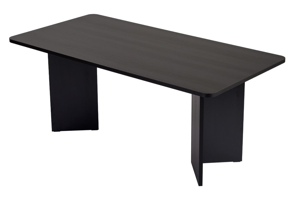 Table repas en bois marron
