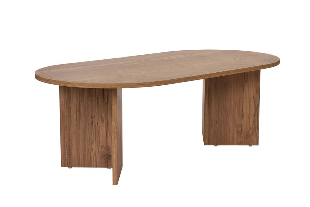 Table basse en bois marron clair 119 x 60 x 40 cm