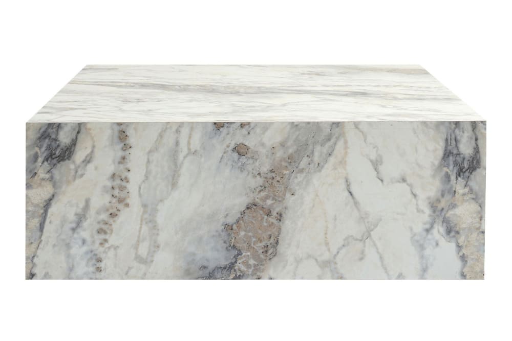 Table basse en bois gris