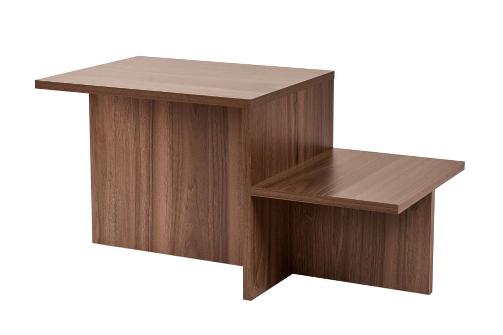 Table basse en bois marron