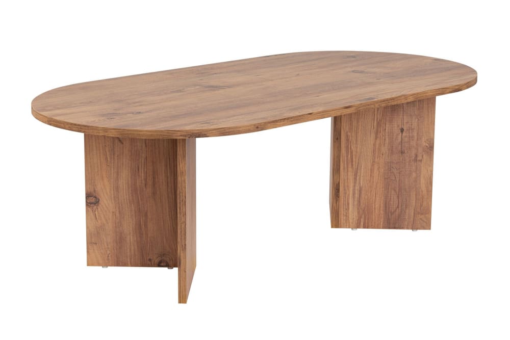 Table basse en bois marron 119 x 60 x 40 cm
