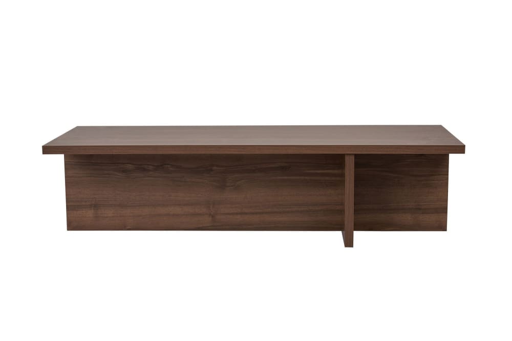 Table basse en bois marron - 120