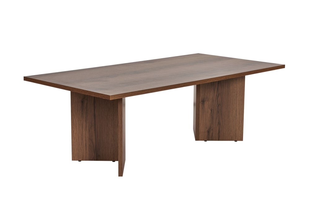 Table basse en bois marron 119 x 60 x 40 cm
