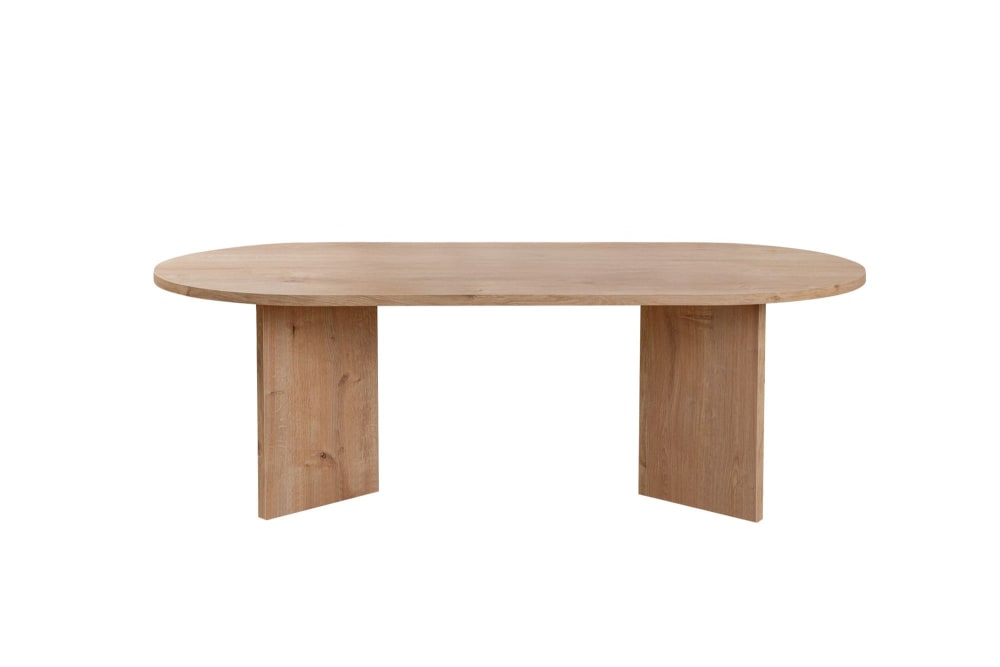 Table basse en bois chêne saphir 119 x 60 x 40 cm