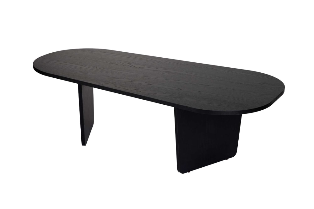 Table basse en bois noir - 130