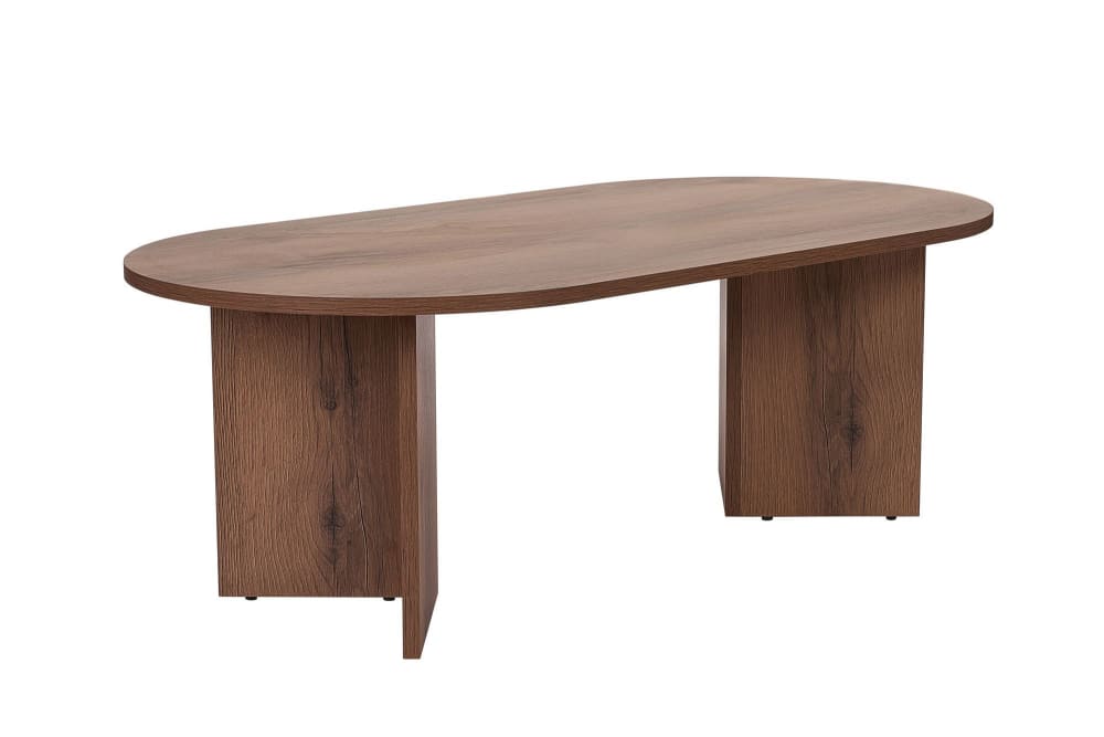 Table basse en bois marron 119 x 60 x 40 cm