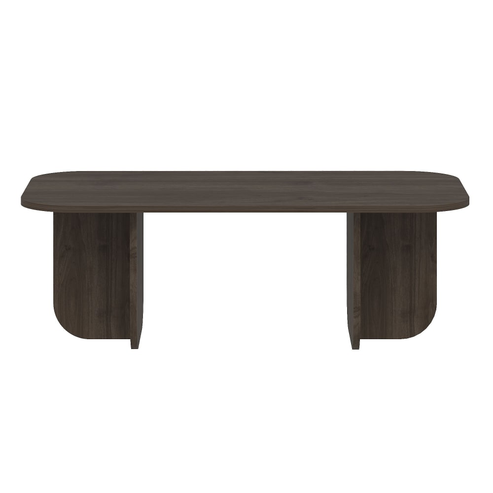 Table basse en bois marron 120 x 60 x 41 cm