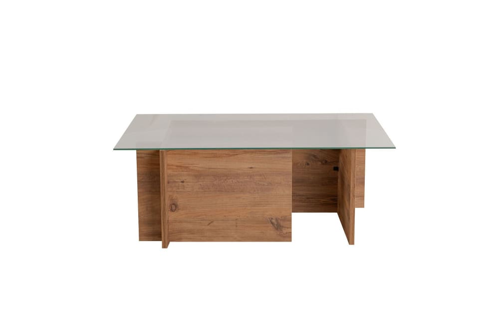 Table basse en bois marron