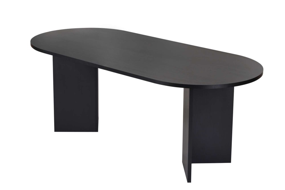 Table repas en bois marron
