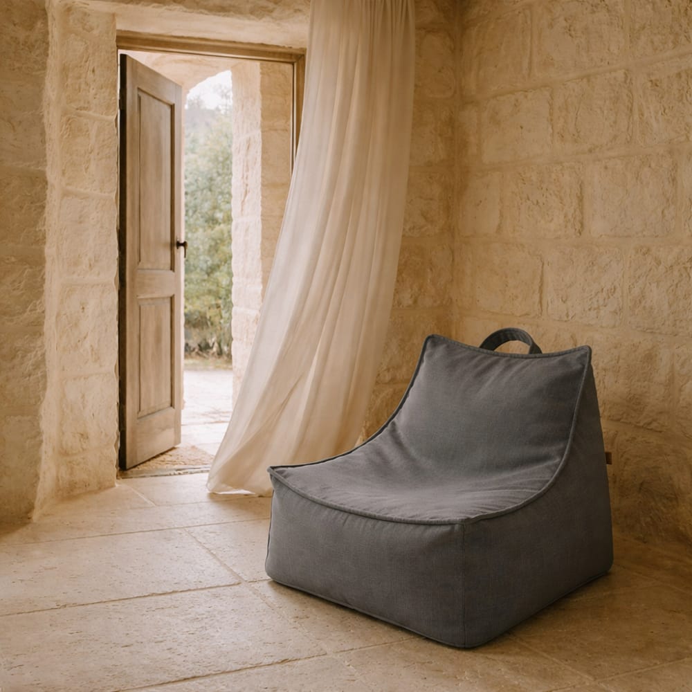 Kinder Sitzsack Birne Outdoor UV beständig - Maisons Du Monde