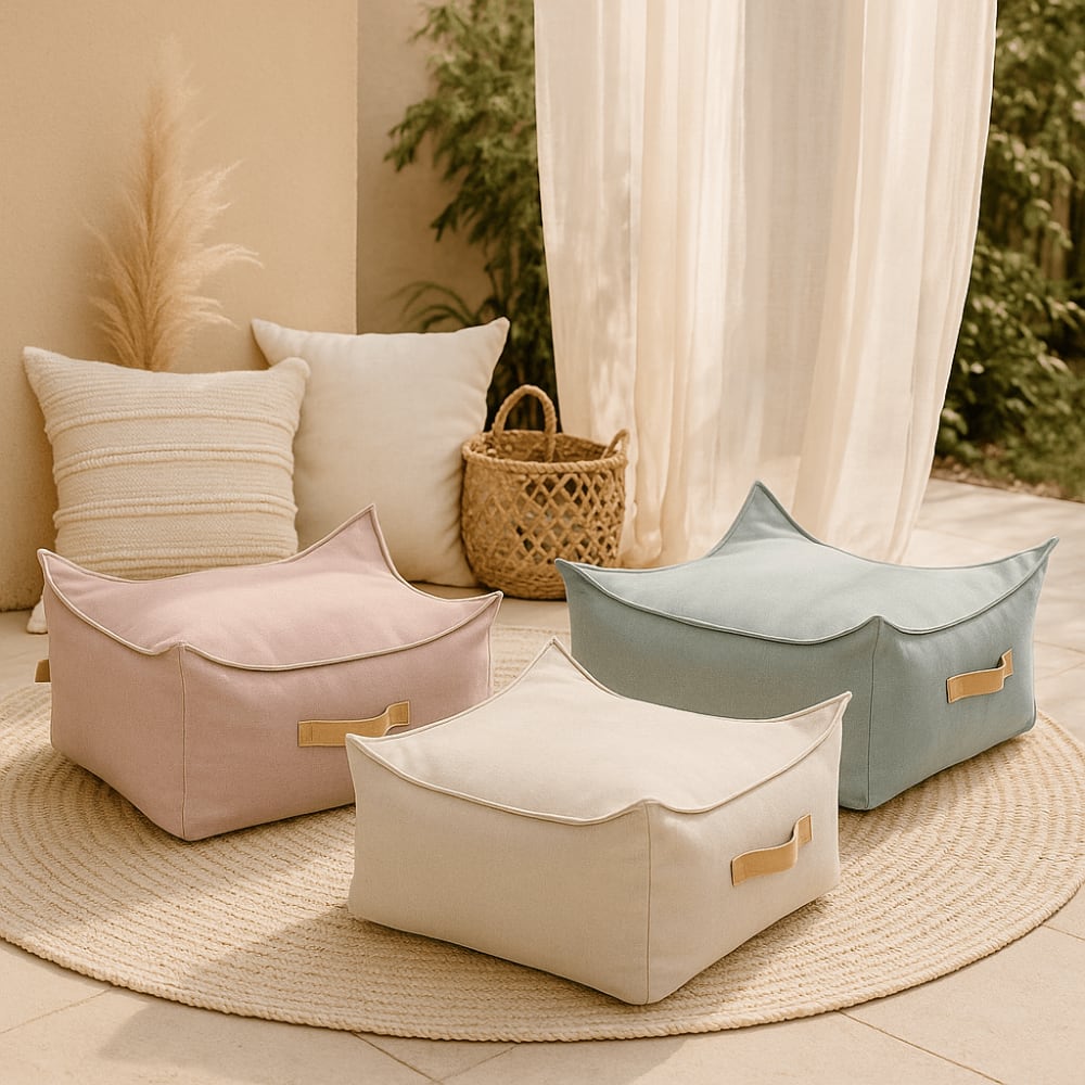 Quadratisches Bodenkissen Kinder Outdoor UV - Maisons Du Monde