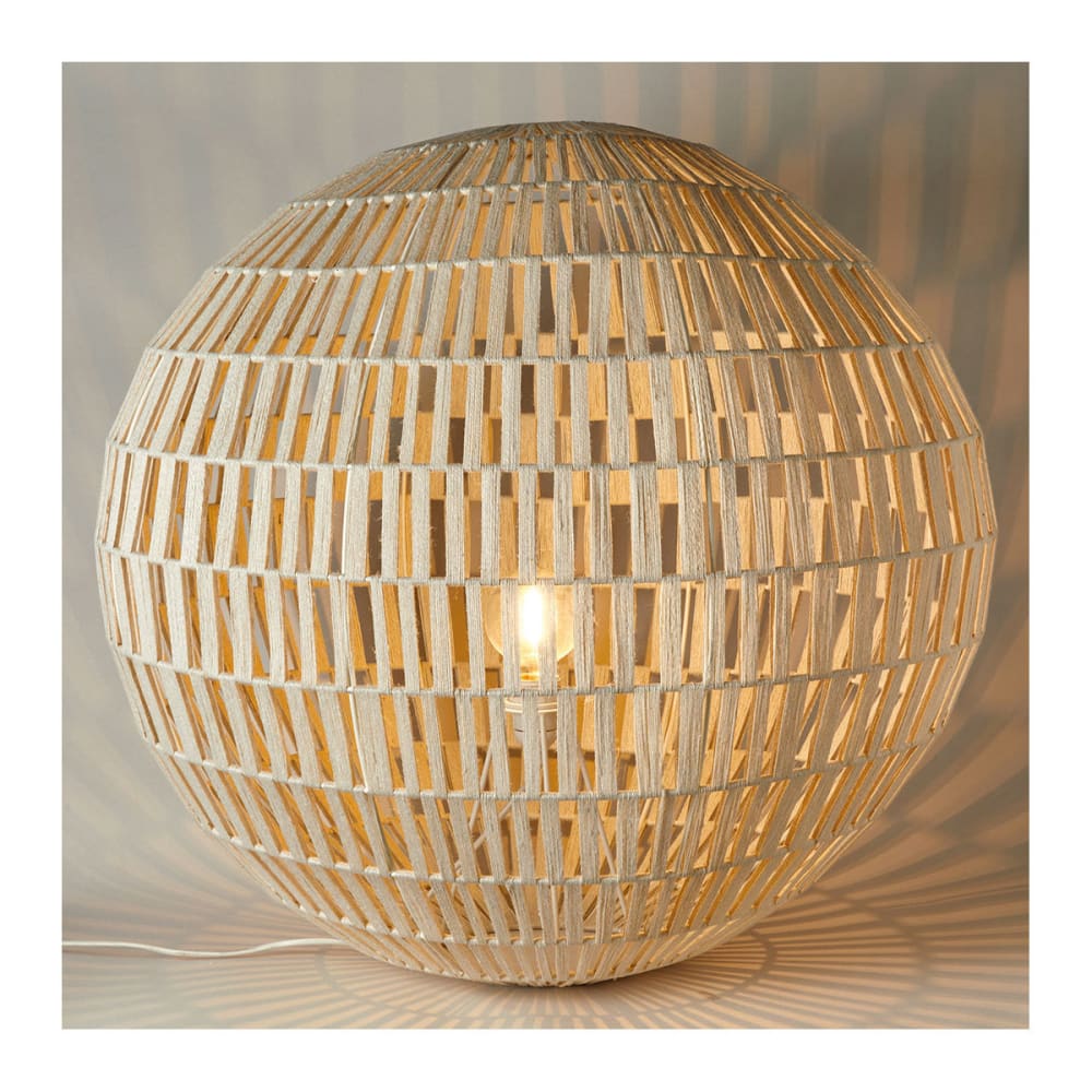 Lampe en jute - diam. 70 cm — vue 3