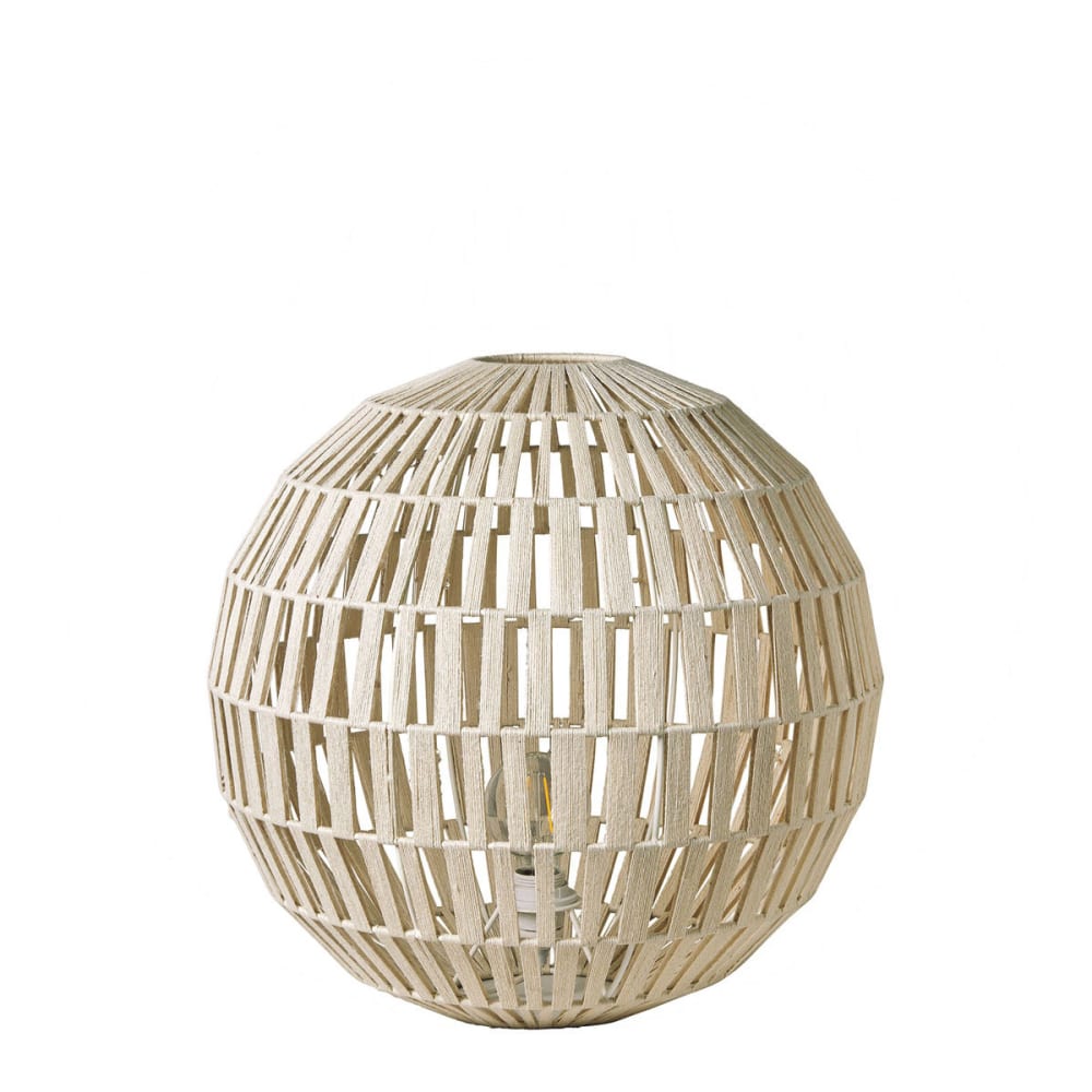 Lampe en jute - diam. 50 cm — vue 4
