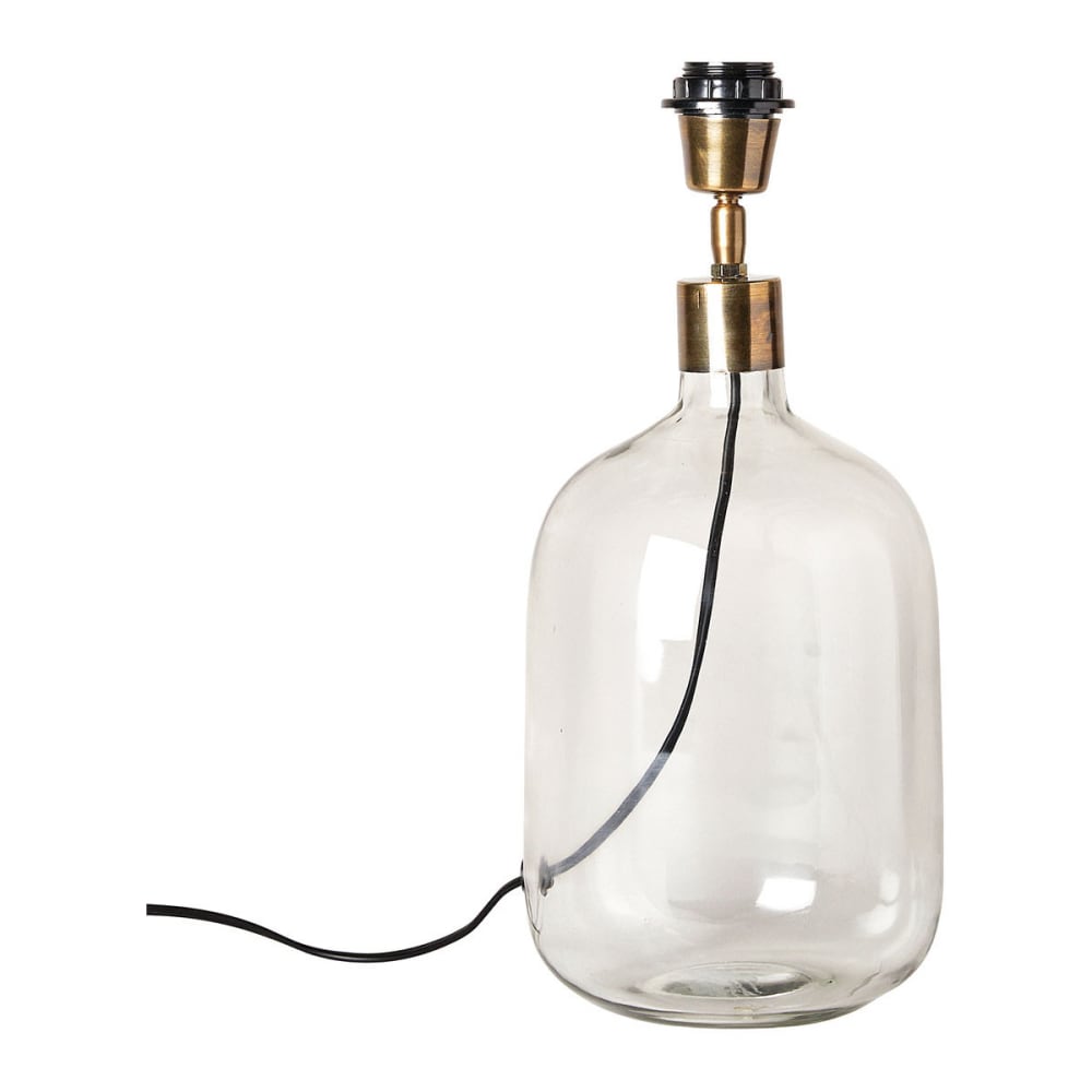 Pied de lampe en verre transparent — vue 4