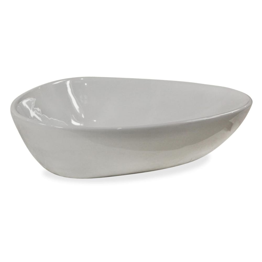 Vasque en céramique blanc