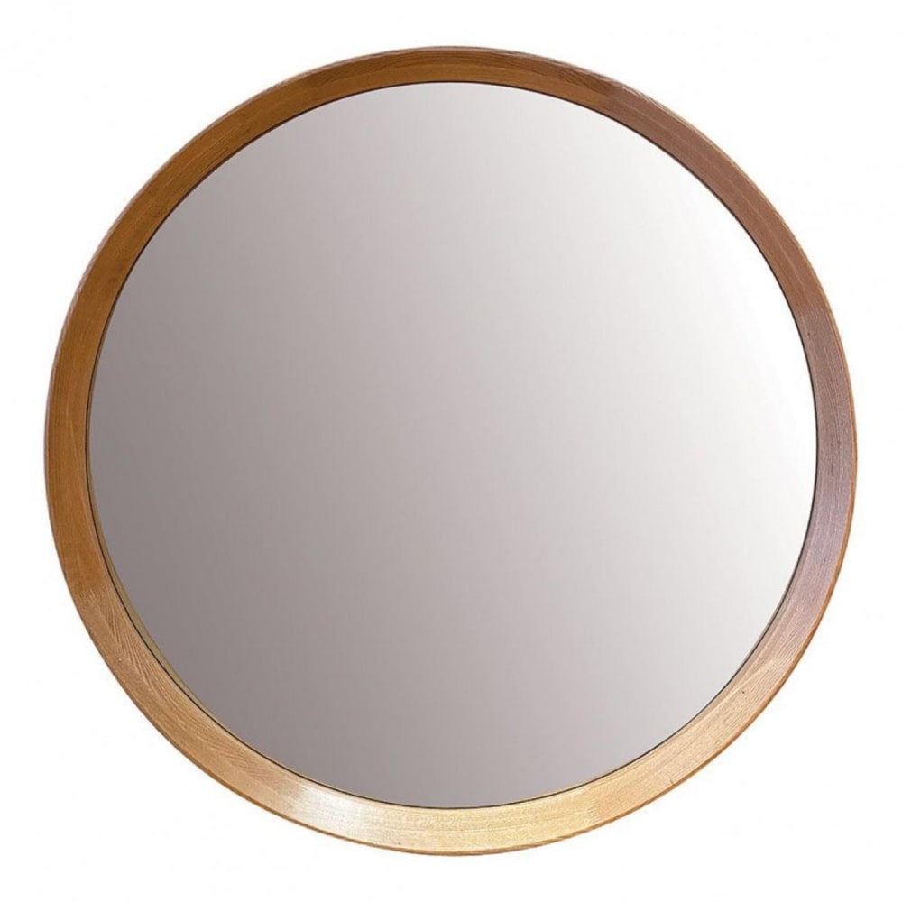 Miroir chêne en bois marron