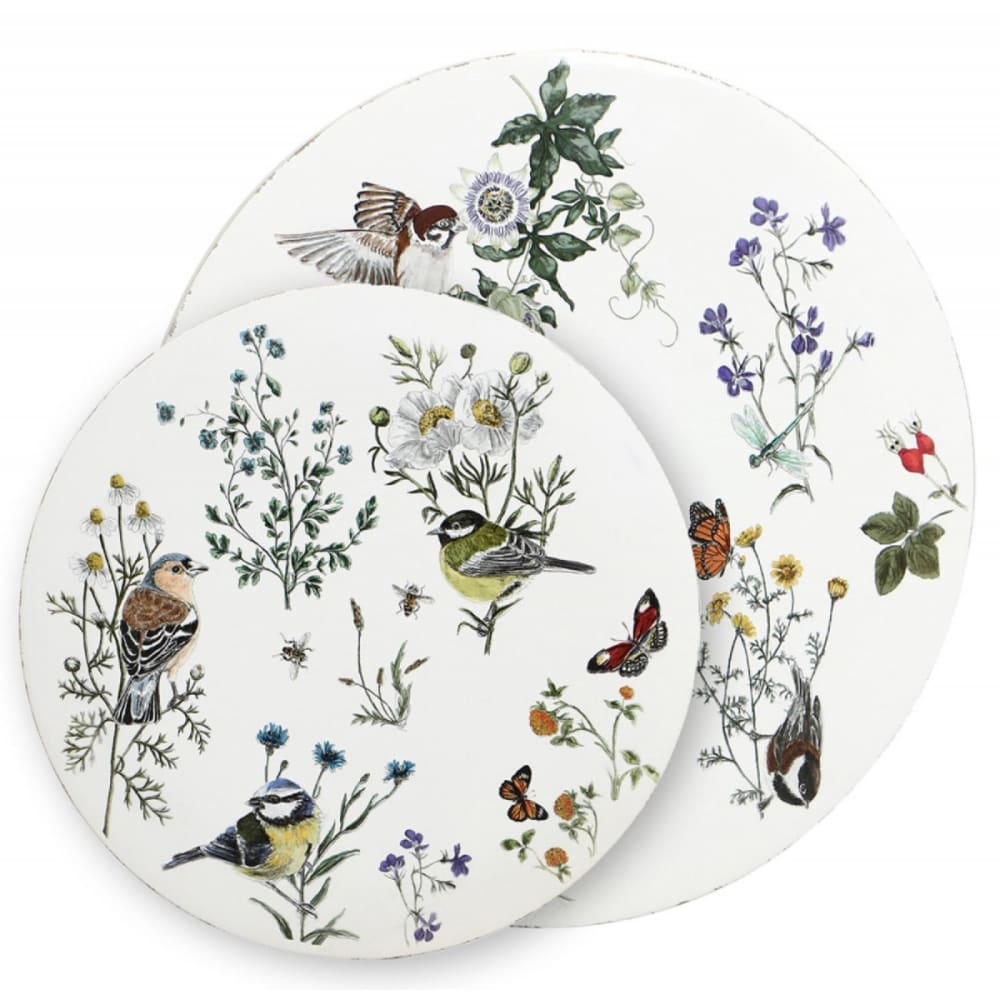 Tableau duo disques champêtres