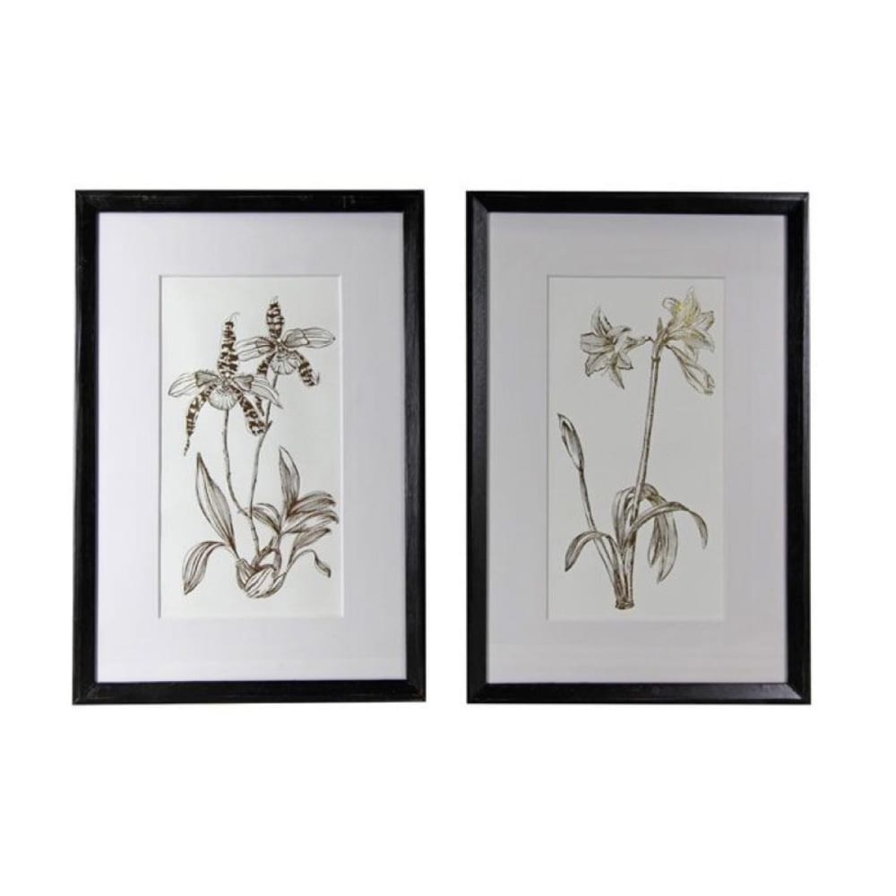 Tableau décoratif feuilles
