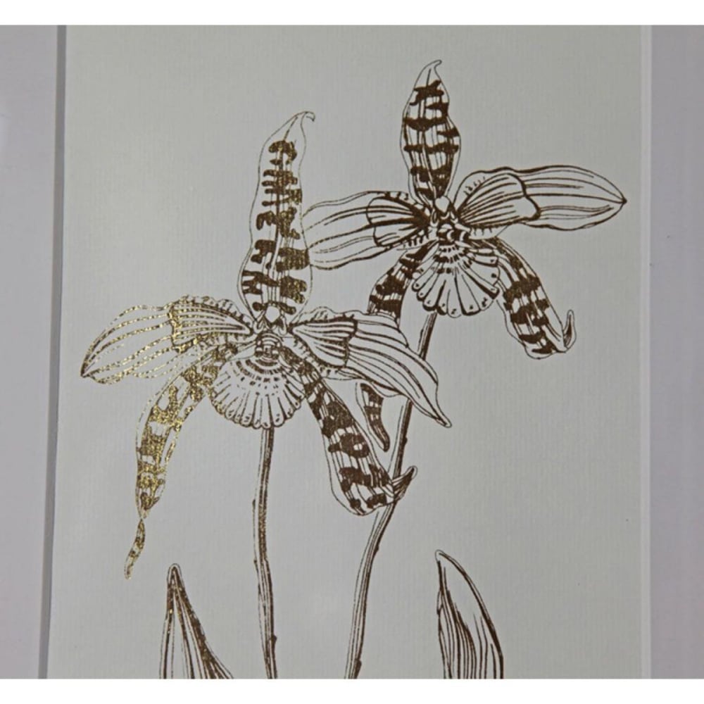 Tableau décoratif feuilles dorées (set de 2) en bois