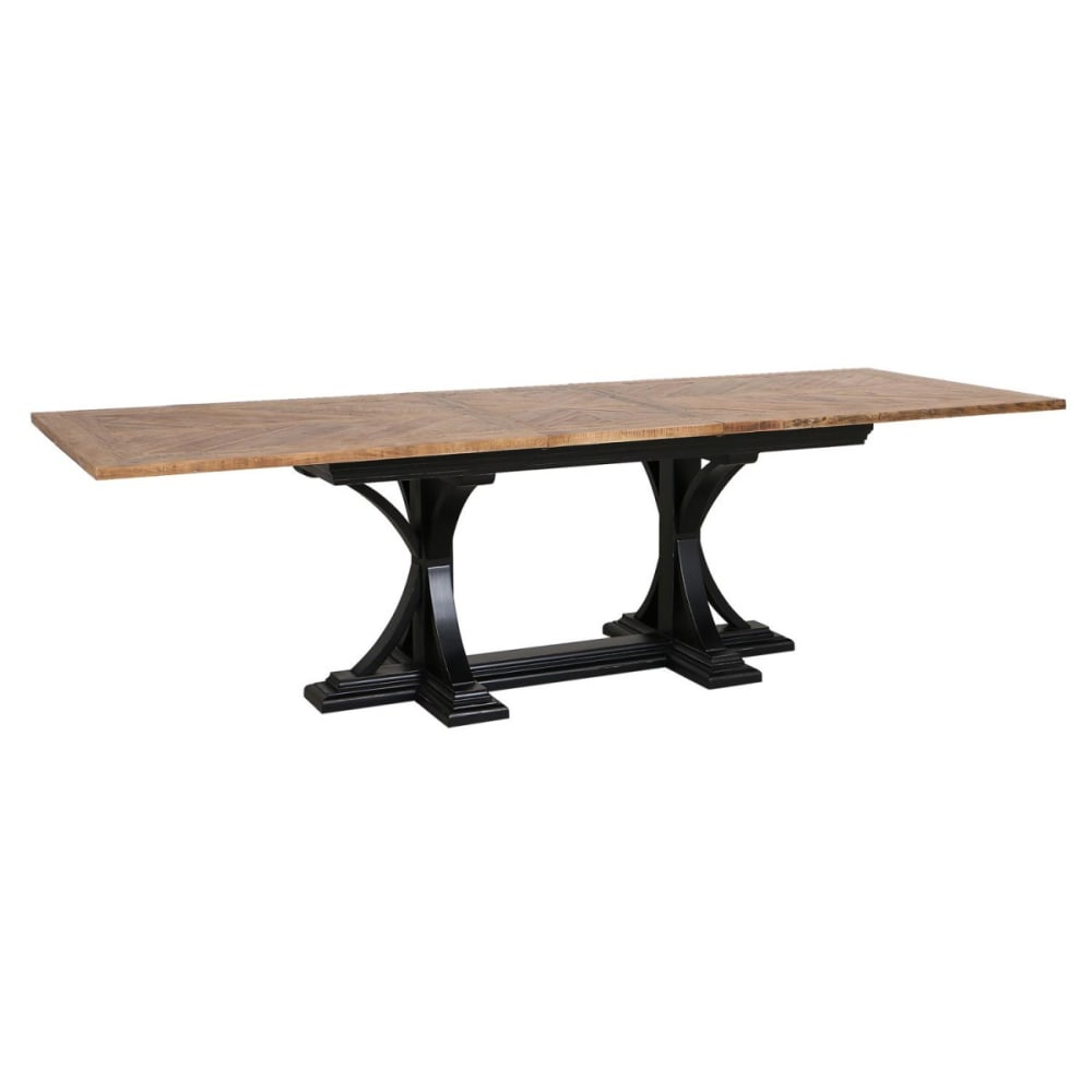 Table rectangulaire extensible - allonge