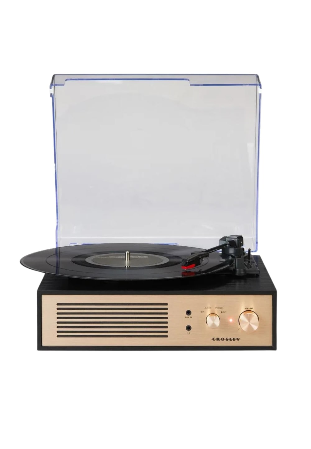 Crosley Tragbarer Plattenspieler mit Bluetooth schwarz - Holz