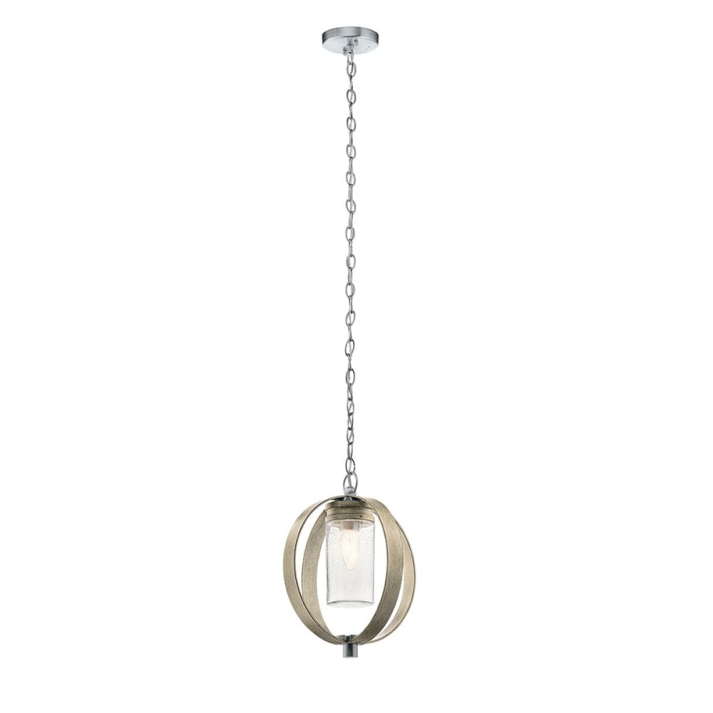 Suspension Extérieure grise h. min/max: 50 cm - 203 cm