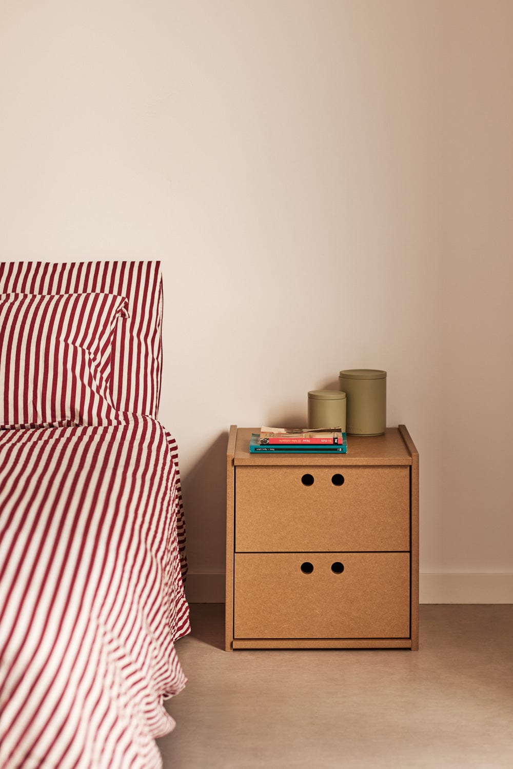Nachttisch 2 Schubladen 40x42 cm - Maisons Du Monde