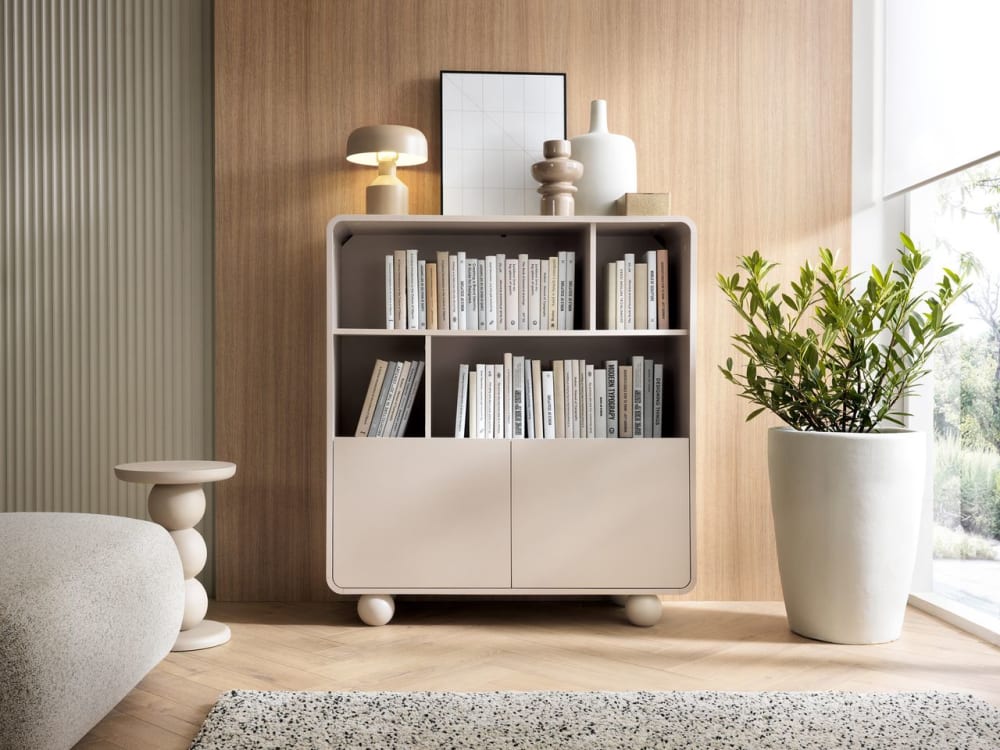 2-türiges Bücherregal Kaschmir 108x121 cm - Maisons Du Monde