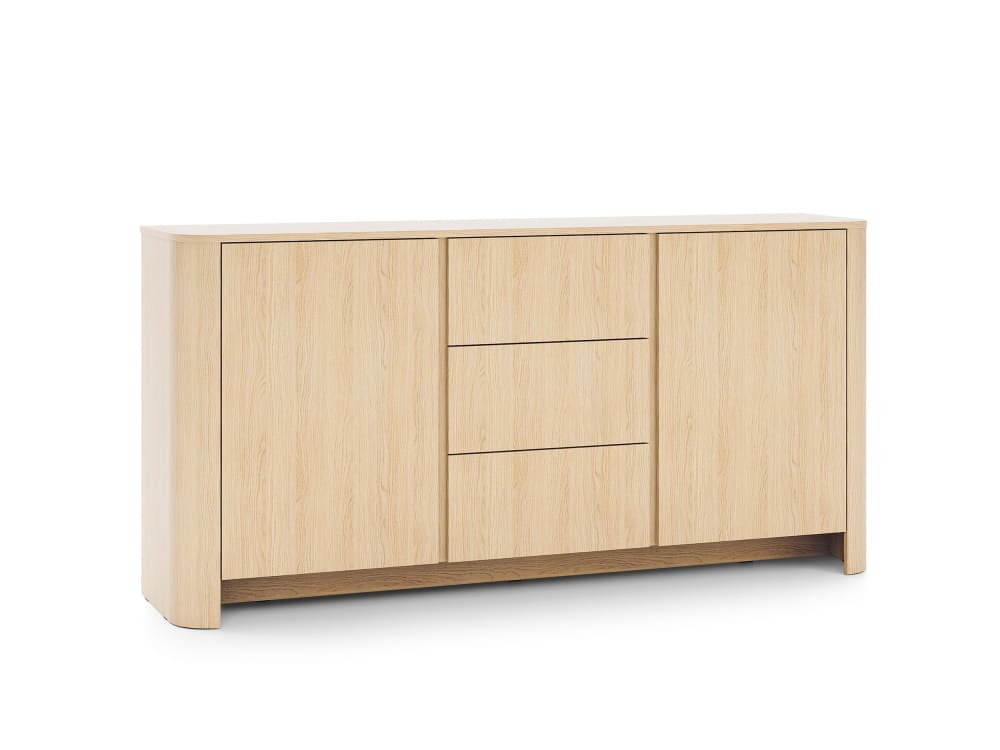 Buffet 2 portes 3 tiroirs 168x84