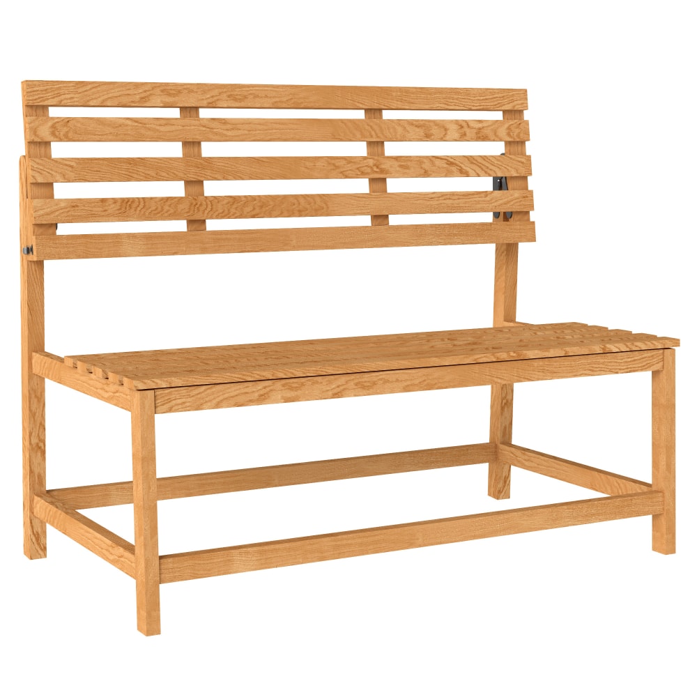 Banc de jardin convertible