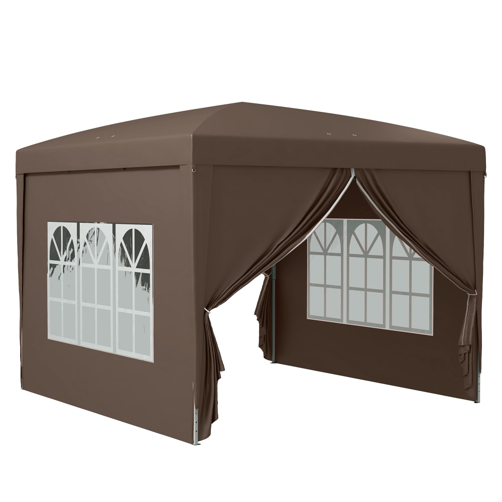 Pavillon pliable en acier