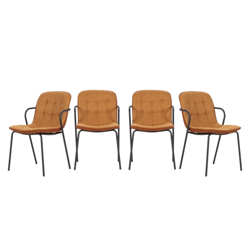 chaises en lot de 4 en