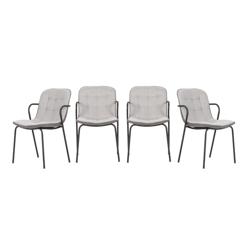 chaises en lot de 4 en