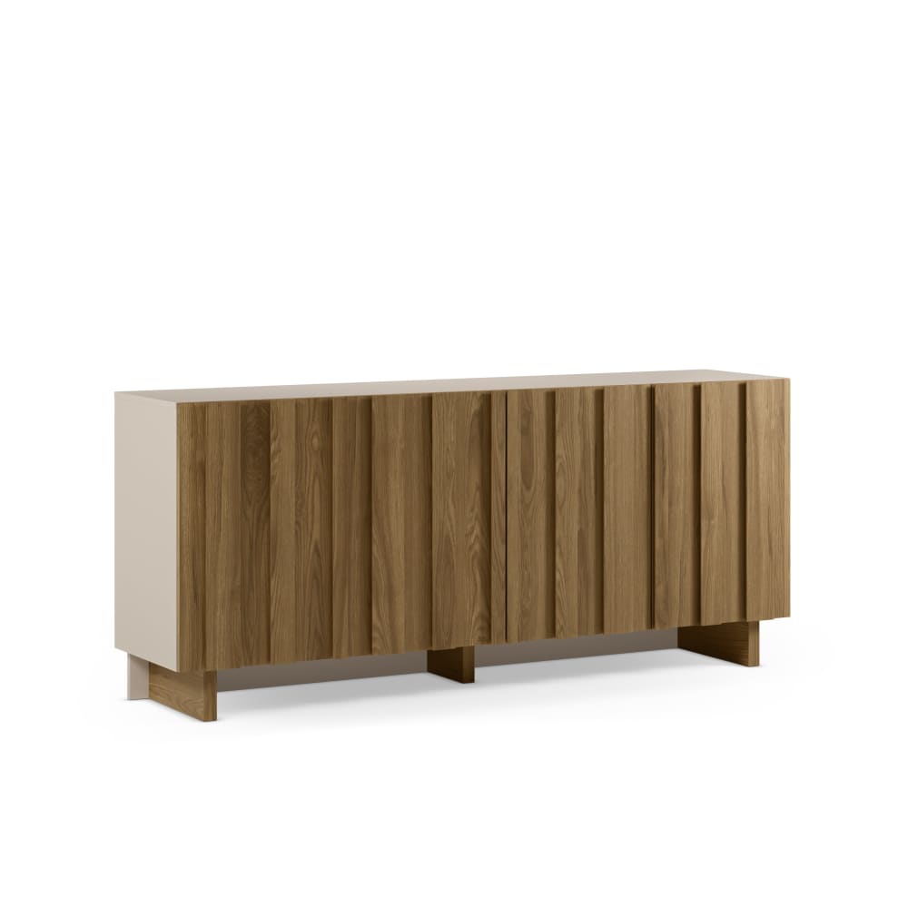 buffet en pin 4 portes