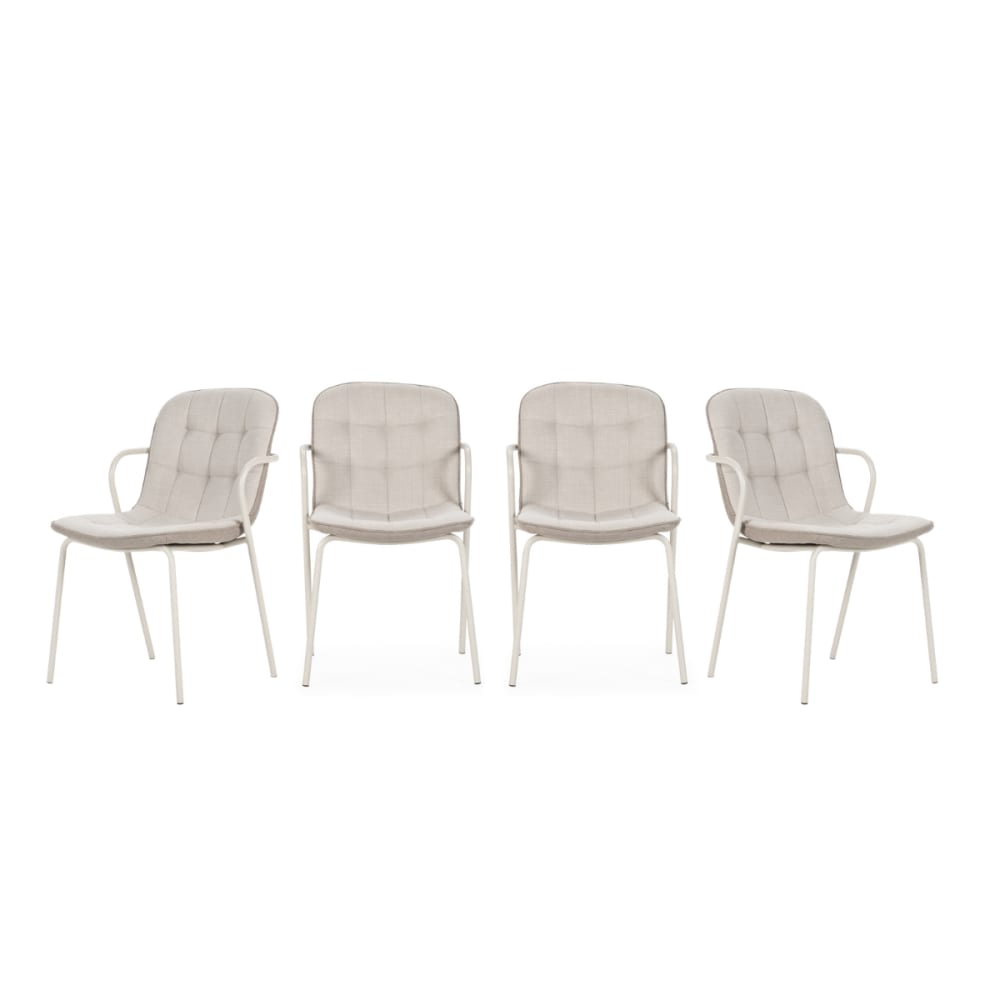 chaises en lot de 4 en