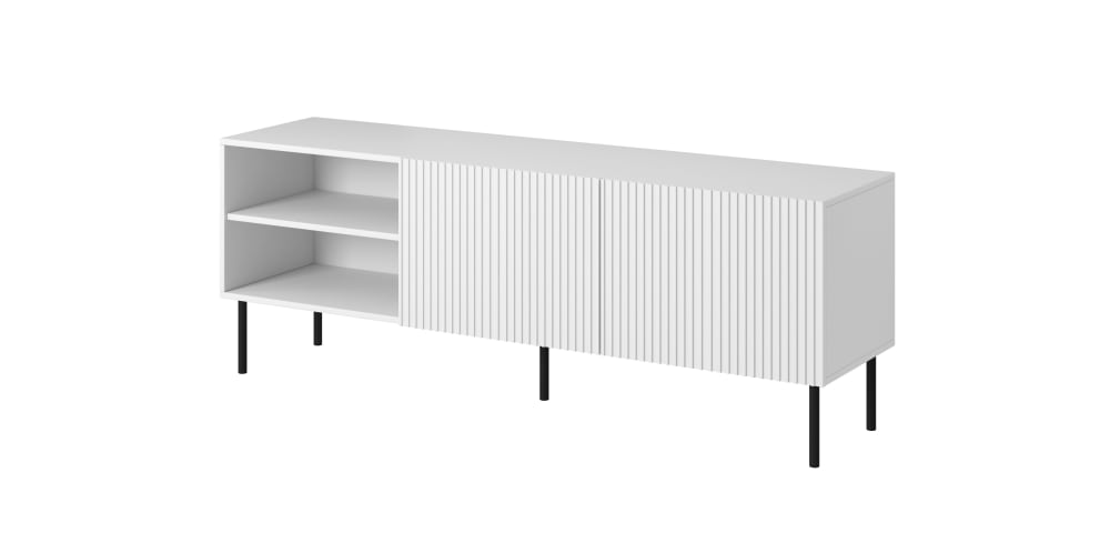 Meuble TV 2 portes avec - pieds