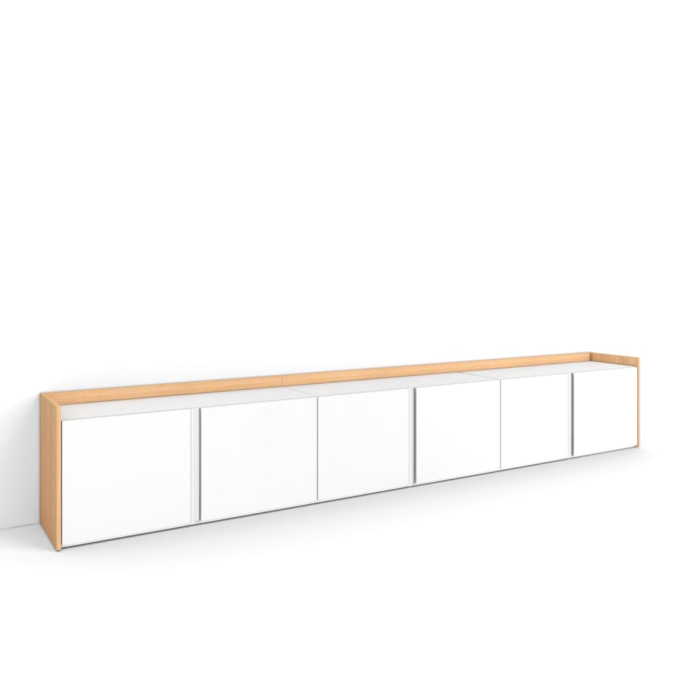 Meuble tv effet bois