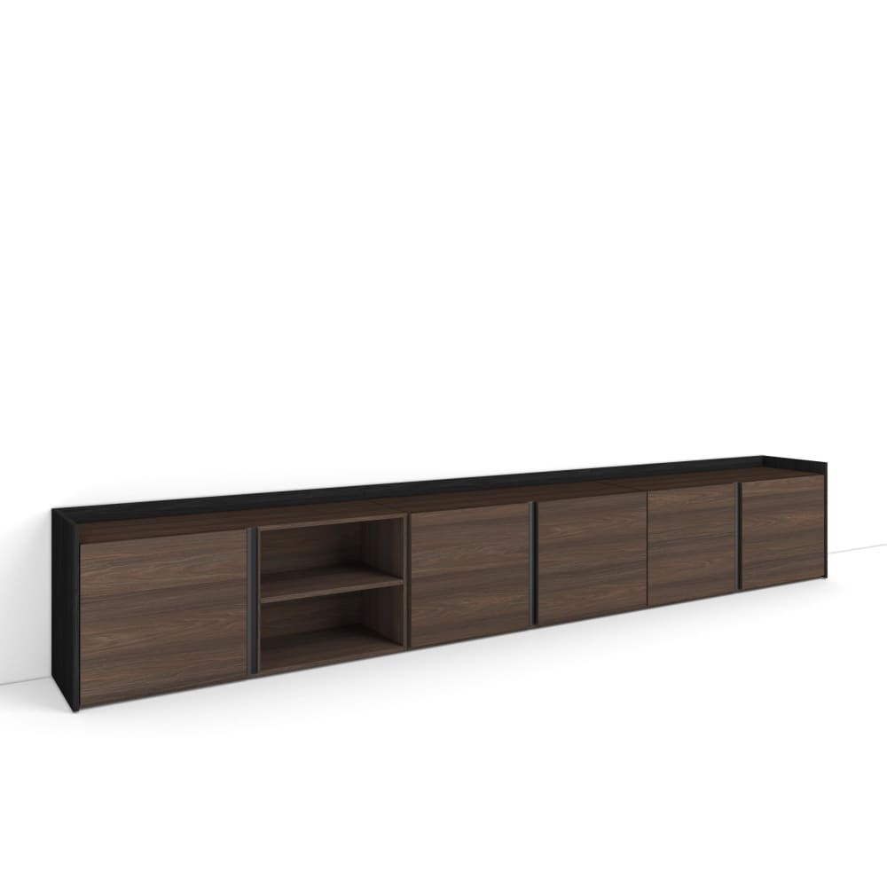 Meuble tv effet bois