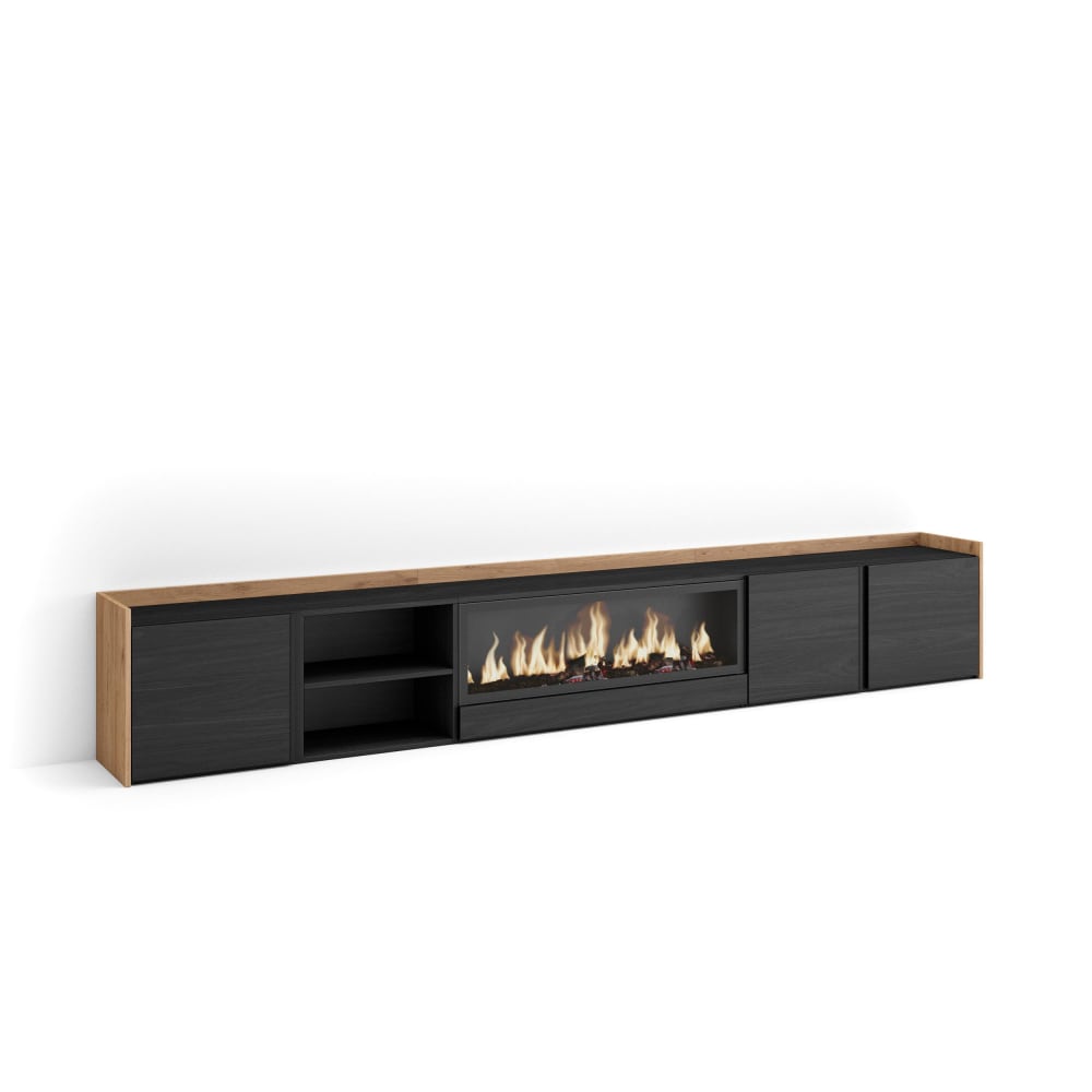 Meuble tv effet bois - xxl