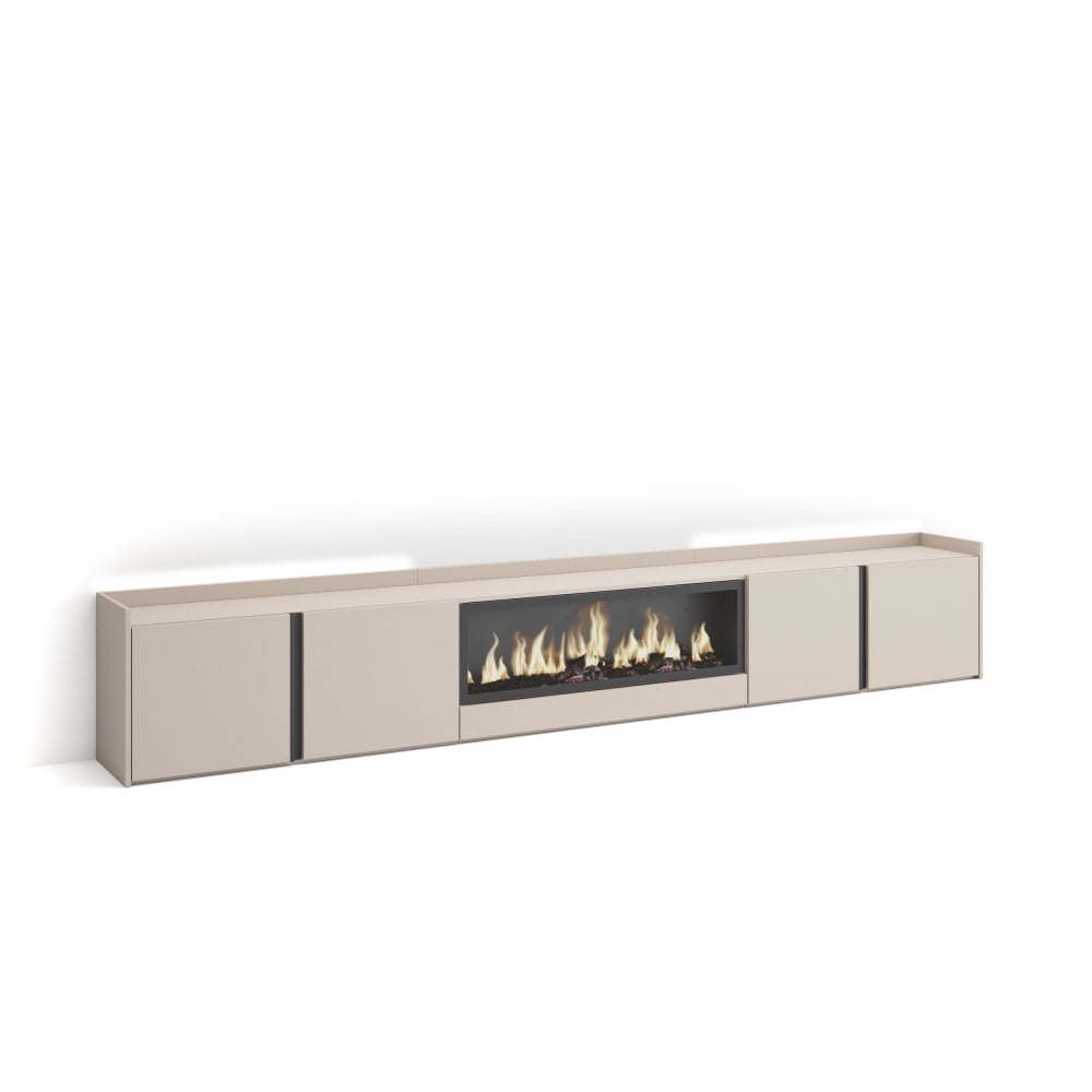 Meuble tv effet bois - xxl