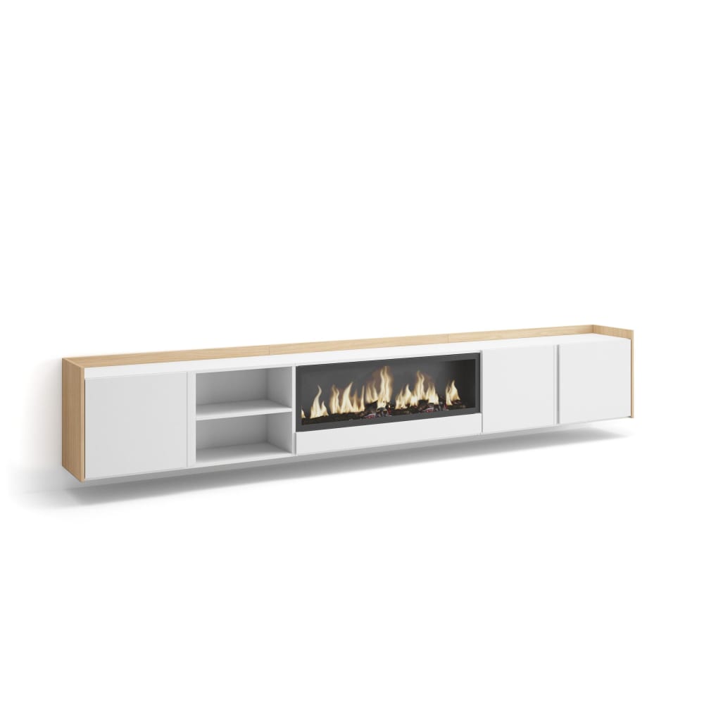 Meuble tv effet bois - xxl