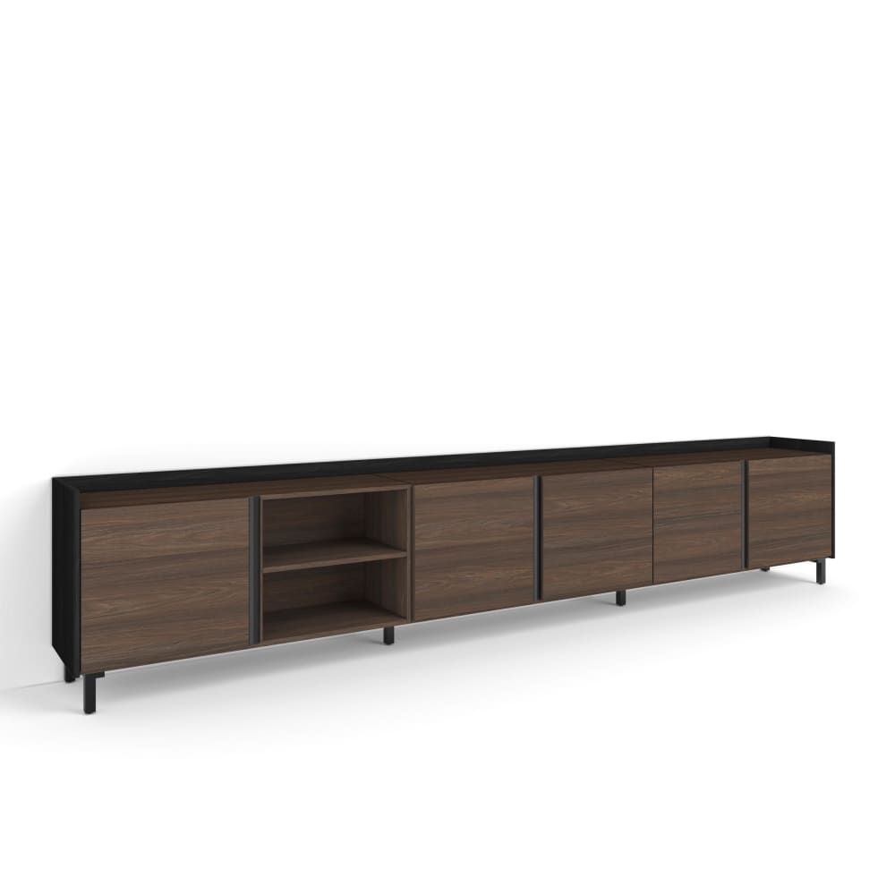 Meuble tv effet bois