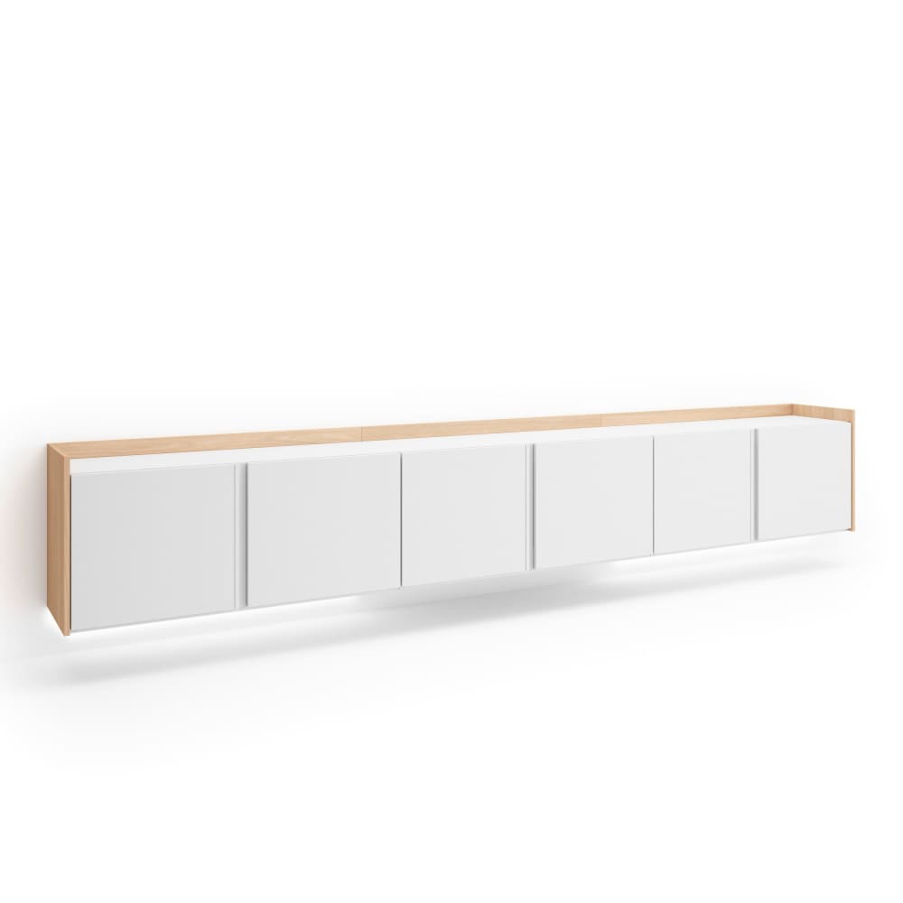 Meuble tv effet bois