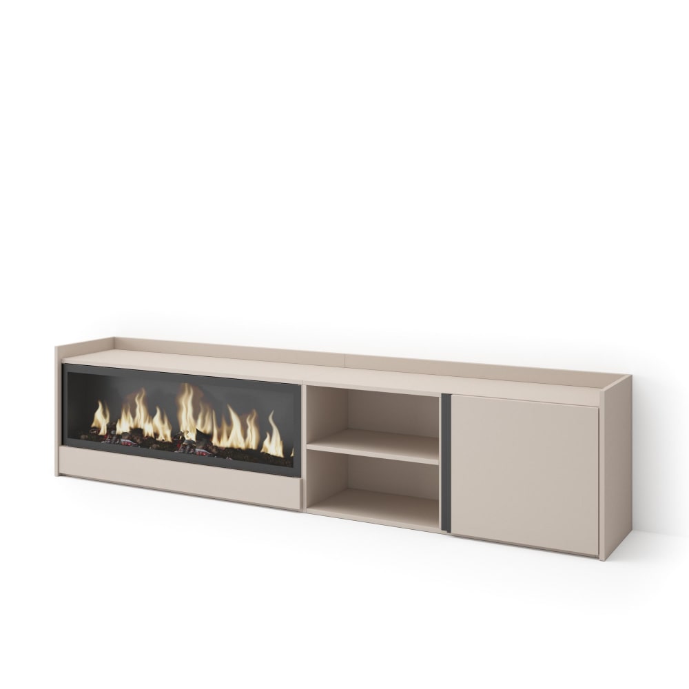 Meuble tv effet bois - xxl